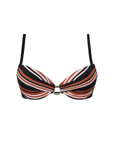 Bikini Antigel colección L'Antigel Globe COLOR: azul, teja; TALLAS: 85b, 90b, 95b, 100b, 85c, 90c, 95c, 100c, 85d, 90d