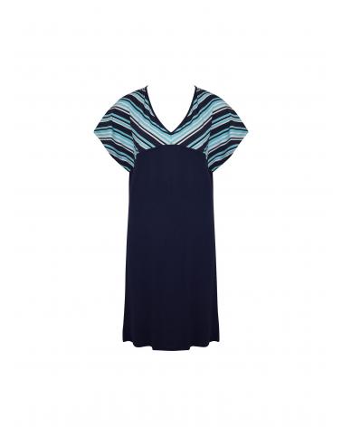 Túnica Playa Antigel L'Antigel Globe TALLAS: s, m, l, xl; COLOR: azul, teja  -   - PEPI GUERRA