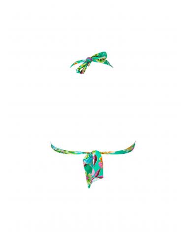 Bikini Triángulo Cortina Antigel colección La Feminissima TALLAS: s, m, l, xl; COLOR: negro, verde  -   - PEPI GUERRA
