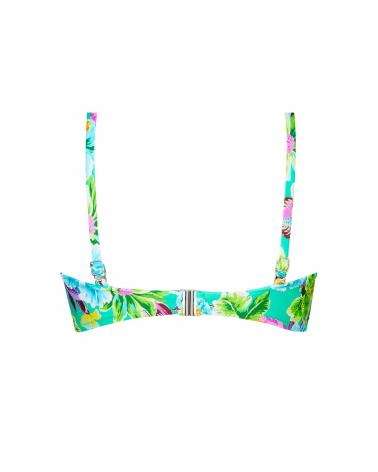 Bikini Bandeau Flexible Capacidad Antigel colección La Feminissima COLOR: negro, verde; TALLAS: 90c, 95c, 100c, 85d