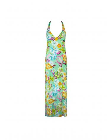 Vestido Largo Playa Antigel colección La Feminissima