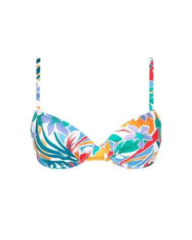 Bikini Antigel colección La Flaneuse COLOR: blanco; TALLAS: 85b, 90b, 95b, 100b, 85c, 90c, 95c, 100c, 85d, 90d, 95d  - 