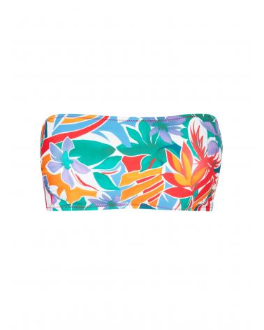 Bikini Bandeau Flexible B Antigel colección La Flaneuse TALLAS: s, m, l; COLOR: blanco  -   - PEPI GUERRA