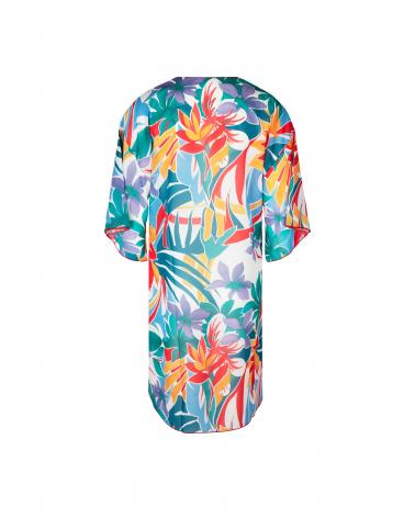 Túnica Playa Antigel colección La Flaneuse TALLAS: s, m, l, xl; COLOR: blanco  -   - PEPI GUERRA