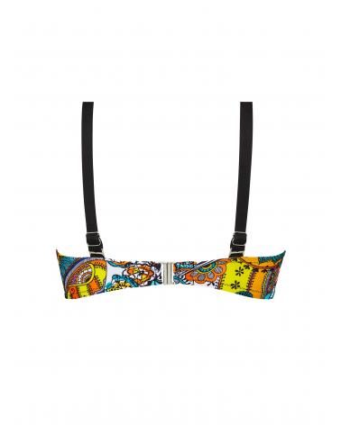 Bikini Balconet Capacidad Antigel coleccción La Nomade COLOR: negro; TALLAS: 85d, 90d, 95d, 100d, 105d, 85e, 90e, 95e