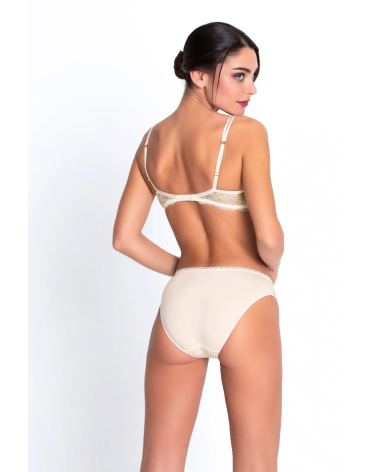 Braga fantasía Lise Charmel colección ''Princesse Iris''  Composición: 63% poliamida, 15% algodon, 13% poliester, 9%