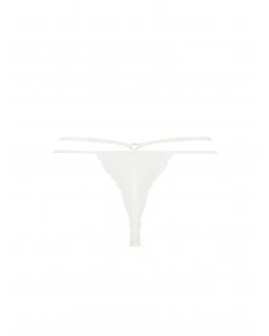 Tanga sexy Lise Charmel colección ''Princesse Iris''  Composición: 52% poliamida, 22% poliester, 18% algodon, 8%