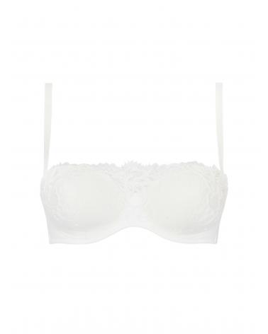 Sujetador bandeau Lise Charmel colección ''Princesse Iris''  Composición: 60% poliester, 29% poliamida, 6% poliuretano