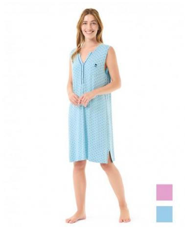 CAMISÓN LOHE SIN MANGAS CORAZONES V243949 TALLAS: m, l, xl, xxl; COLOR: unico Temporada: summer24 - Toda la lencería de