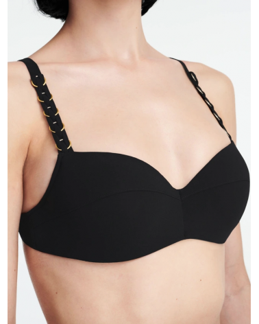TOP BIKINI CHANTELLE 17T50 COPA B COLOR: negro; TALLAS: 95 Temporada: summer24 -   - PEPI GUERRA