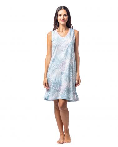CAMISON SIN MANGAS ALGODÓN EGATEX 241427 TALLAS: l, xl, xxl, 3xl; COLOR: rosa Temporada: summer24 - Toda la lencería de