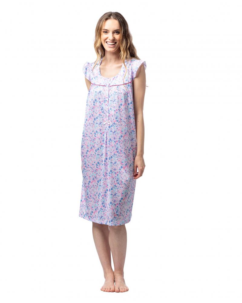CAMISON TRILOBAL EGATEX 241439 TALLAS: l, xl, xxl, 3xl; COLOR: rosa, marino Temporada: summer24 - Toda la lencería de