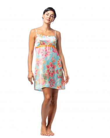 CAMISON TIRANTE FINO RASO EGATEX 241401 TALLAS: m, l, xl; COLOR: naranja Temporada: summer24 - Toda la lencería de