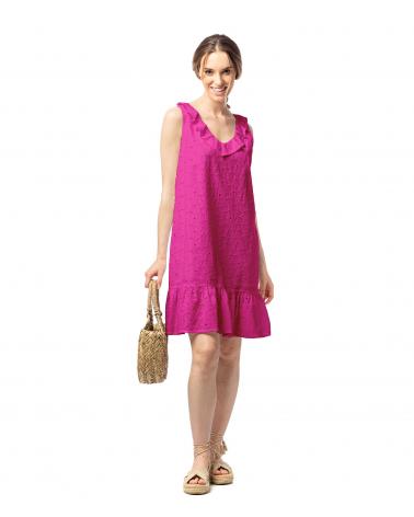 VESTIDO SIN MANGAS SRA EGATEX 241511 TALLAS: m, l; COLOR: fucsia Temporada: summer24 - Lencería Mujer Online  - PEPI