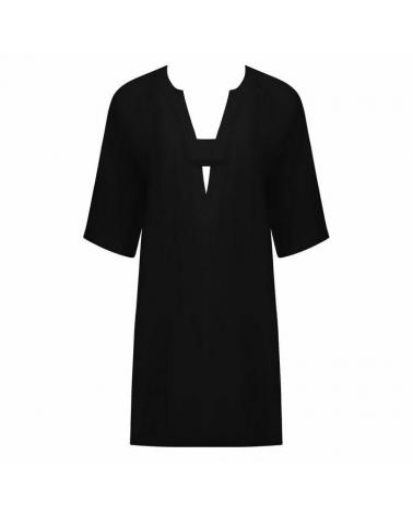 TUNICA LISE CHARMEL GRACE INFINIE ASB4471 TALLAS: s, m, l, xl; COLOR: negro, verde, tresses fuschia Temporada: summer24