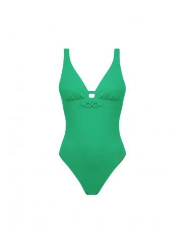 BAÑADOR LISE CHARMEL GRACE INFINIE COPA B ABB6971 COLOR: negro, verde, tresses fuschia; TALLAS: 90, 95, 100, 85