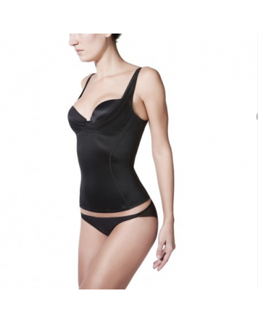 CAMISETA JANIRA corset-up esbelta 914