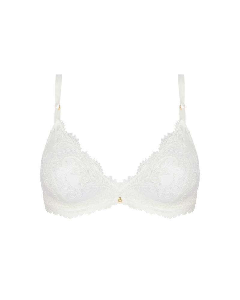 Sujetador sin aros Lise Charmel colección ''Princesse Iris''  Composición: 59% poliamida, 34% poliester, 7% elastano -