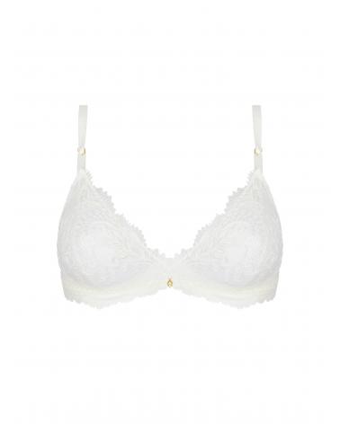 Sujetador sin aros Lise Charmel colección ''Princesse Iris''  Composición: 59% poliamida, 34% poliester, 7% elastano -