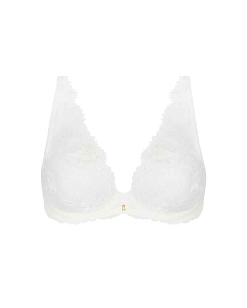 Sujetador escote ''V'' Lise Charmel colección ''Princesse Iris''  Composición: 65% poliamida, 29% poliester, 6%