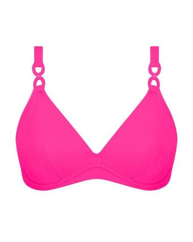 Sujetador bikini triángulo Lise Charmel colección ''Grace Infinie''  Composición: 53% poliamida, 26% elastano, 21%