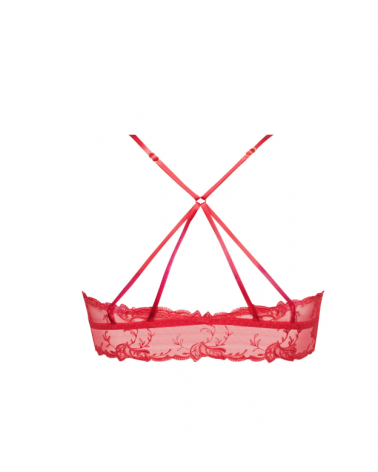 Sujetador sin aros Lise Charmel colección ''Source Beauté'' TALLAS: s, m, l; COLOR: hibiscus beaute Composición: