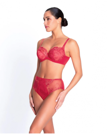 Braga alta Lise Charmel colección ''Source Beauté'' TALLAS: s, m, l, xl, xxl, xxxl; COLOR: hibiscus beaute Composición: