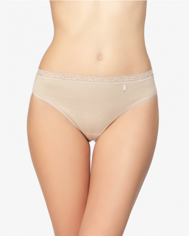 BRAGA AVET ALGODON 33234 TALLAS: m; COLOR: arena Composición: 95% algodón peinado, 5% lycra; Temporada: anteriores -