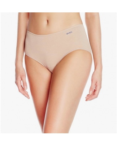 23608 BRAGA ALGODON MARCA AVET 23608 TALLAS: m, xl; COLOR: crema Composición: 95% algodón peinado, 5% lycra; Temporada: