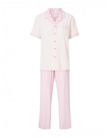 PIJAMAM MUJER LOHE CORAZONES V243150 TALLAS: m, l, xl; COLOR: unico Composición: top: 100% algodón pantalón: 100%