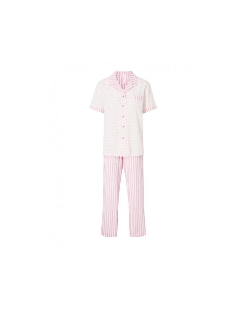 PIJAMAM MUJER LOHE CORAZONES V243150 TALLAS: m, l, xl; COLOR: unico Composición: top: 100% algodón pantalón: 100%