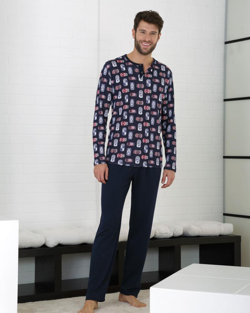 Pijama Invierno Caballero Massana TALLAS S COLOR MARINO
