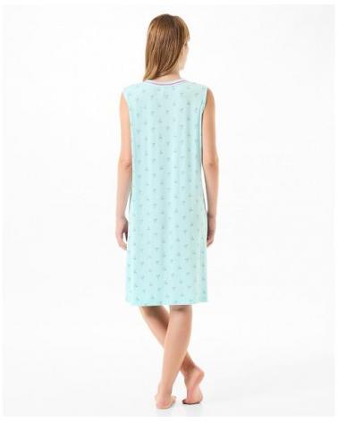 CAMISON LOHE CACTUS V243947 TALLAS: m, l, xl; COLOR: unico Composición: 95% viscosa 5% elastán; Temporada: summer24 -