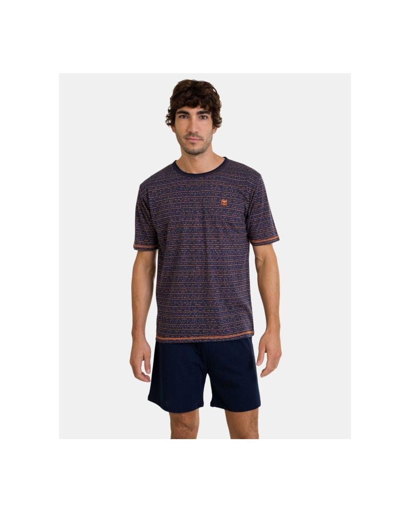 PIJAMA HOMBRE MASSANA P241320 TALLAS: m, l, xl, xxl, 3xl; COLOR