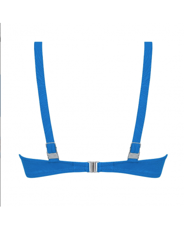 TRIÁNGULO BIKINI AROS ANTIGEL ''LA MUSE DES VAGUES'' COLOR: blanco, vague fuschia, vague acqua, cobalt; TALLAS: 90c