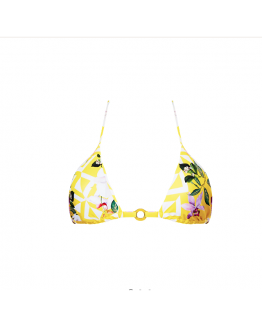 Triángulo bikini Lise CHarmel colección ''Jardin Delice'' ABB2078  Composición: 42% poliamida, 37% poliester, 14%