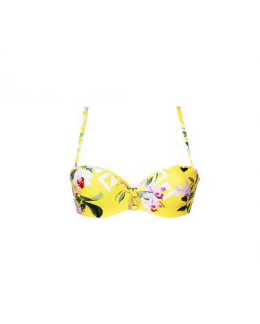 Bikini bandeau Lise Charmel colección ''Jardin Delice'' ABB5078 TALLAS: 85b, 90b, 95b, 100b, 105b, 85c, 90c, 95c, 100c