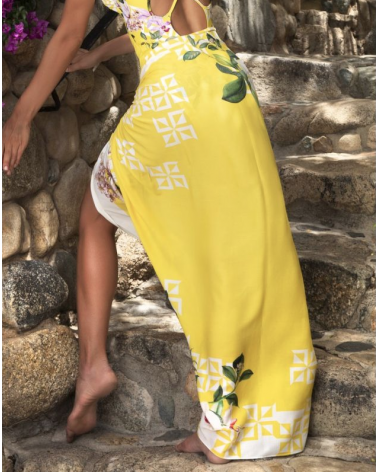 Pareo Lise Charmel colección ''Jardin Delice'' ASB6078 TALLAS: talla unica; COLOR: soleil delice  - Colección Baño