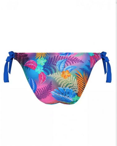 Braga lazos bikini Antigel colección ''L'Avatar des Iles'' TALLAS: s, m, l, xl; COLOR: bleu avatar Composición: