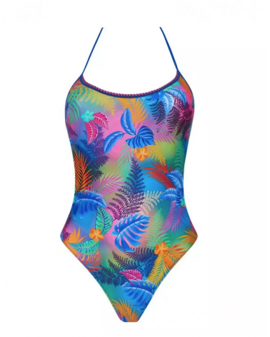 Bañador seducción Antigel colección ''L'Avatar des Iles'' EBB9747 TALLAS: s, m, l; COLOR: bleu avatar Composición: