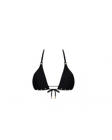 Triángulo bikini Lise Charmel colección ''Eclat Rock'' ABB2070 TALLAS: s, m, l, xl; COLOR: negro Composición: 45%