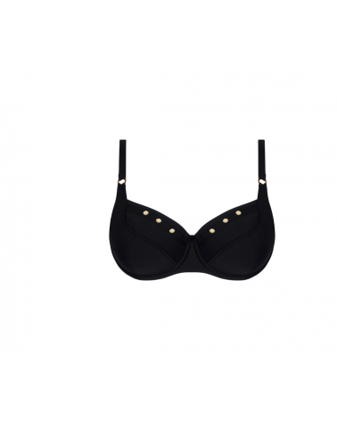 Bikini balconette Lise Charmel colección ''Eclat Rock'' ABB3570 COLOR: negro; TALLAS: 85d, 90d, 95d, 100d, 105d, 110d