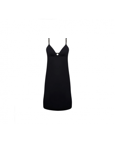 Vestido corto Lise Charmel colección ''Eclat Rock'' ASB1070 TALLAS: s, m, l, xl Composición: 77% poliamida, 20%