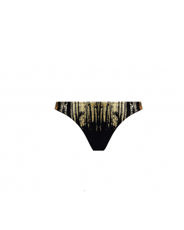 Braga baja bikini Lise Charmel colección ''Feuille D'or'' ABB0479 TALLAS: 36, 38, 40, 42, 44; COLOR: or sur noir