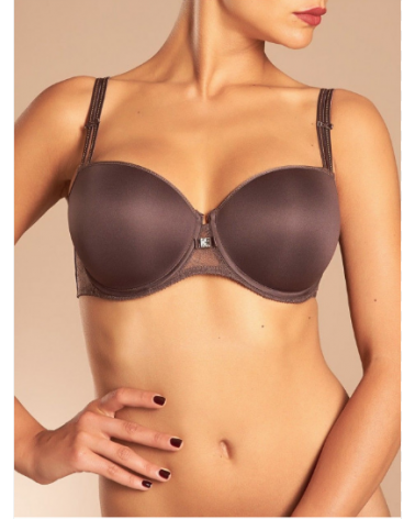 SUJETADOR CHANTELLE COPA B 1926 COLOR: negro, lila; TALLAS: 90, 95, 100 Temporada: invierno 2012 -   - PEPI GUERRA