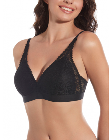 SUJETADOR SELENE COPA B MARCELA COLOR: negro, rosé, tierra; TALLAS: 90, 95, 85, 80 Temporada: summer 23 - Todos los