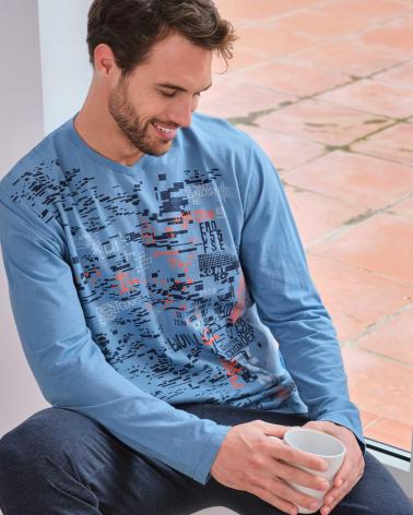 PIJAMA HOMBRE MASSANA P741310 TALLAS: m, l, xl; COLOR: unico Temporada: winter 24 - Hombre Ropa Interior y baño Online 