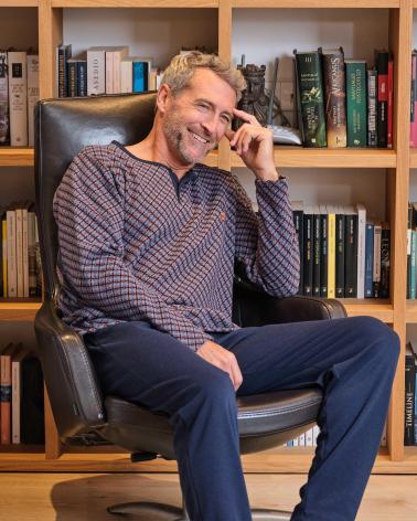 PIJAMA MASSANA PUNTO MILAMO HOMBRE POLAR P741335 TALLAS: m, l, xl, xxl, 3xl; COLOR: unico Temporada: winter 24 - Hombre