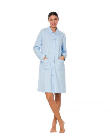 BATA MUJER SEÑORETTA JACQUARD ROMBO 242105 TALLAS: l, xl, xxl, 3xl; COLOR: azul, rosa Temporada: winter 24 - Toda la