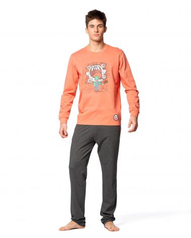 PIJAMA HOMBRE MARCA SOY FANTASMA 242613 TALLAS: m, l, xl; COLOR: unico Temporada: winter 24 - Hombre Ropa Interior y